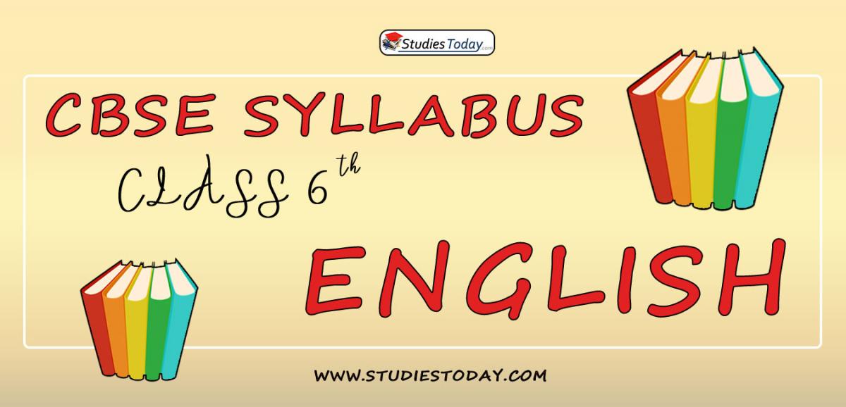 cbse-class-6-english-syllabus-2021